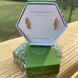 Peridot Rose Gold Earrings